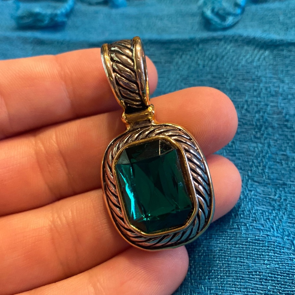 Emerald Colored Slide